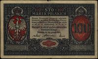 100 marek polskich 9.12.1916, "jenerał", numerac