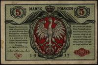 5 marek polskich 9.12.1916, "Generał", rzadkie, 