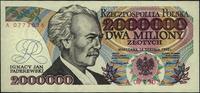 2.000.000 złotych 14.08.1992, Seria A, z błędem: