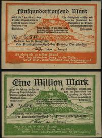 500.000 i 1 milion marek 20.08.1923, bardzo ładn