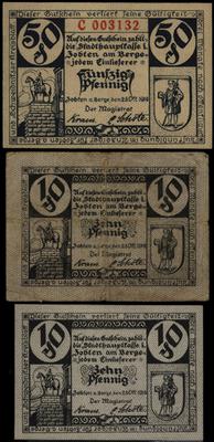 2 x 10 oraz 50 fenigów 25.10.1919, 2 sztuki bard