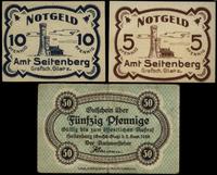 50 fenigów 2.09.1920 oraz 5 i 10 fenigów /1921/,