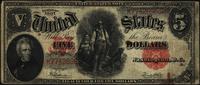 5 dolarów 1907, United States Note, podpisy Spel