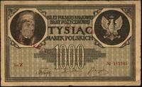 fałszerstwo z epoki 1.000 złotych 17.05.1919, po