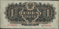 1 złoty 1944, "obowiązkowym", seria AC, Miłczak 