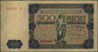 500 złotych 15.07.1947, seria E3, Miłczak 132c
