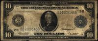 10 dolarów 1914, Federal Reserve Note, blue seal