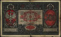 500 marek polskich 15.01.1919, rzadkie, Miłczak 