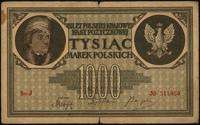 1.000 marek polskich 17.05.1919, seria J, bankno