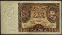 100 złotych 2.06.1932, seria AN., znak wodny z d