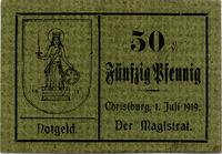 50 fenigów 1.07.1919, Dzierzgoń