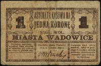 1 korona 4.06.1919, bez numeracji