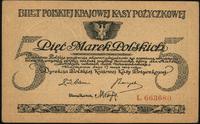 5 marek polskich 17.05.1919, seria L, ładnie zac