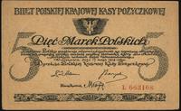 5 marek polskich 17.05.1919, seria L, bardzo ład
