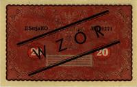 20 marek polskich WZÓR 23.08.1919, Miłczak 26c