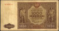 1.000 złotych 15.01.1946, Seria K, Miłczak 122a