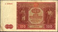 100 złotych 15.05.1946, Seria J, marginesy lekko