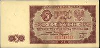 5 złotych 1.07.1948, Seria BB, Miłczak 135c