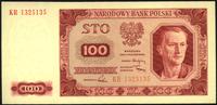 100 złotych 1.07.1948, Seria KR późniejsza emisj