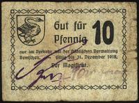 10 fenigów ważne do 31.12.1918