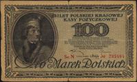 100 marek polskich 15.02.1919, Seria N, Miłczak 