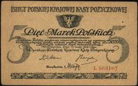 5 marek polskich 17.05.1919, Seria L, rzadsza od