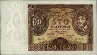 100 złotych 9.11.1934, Znak wodny +x+ Seria AV.,