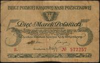 5 marek polskich 17.05.1919, seria IL, minimalne