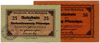 25 i 50 fenigów ważne do 31.12.1917, Bielszowice