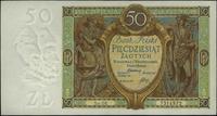 50 złotych 1.09.1929, seria DR., pięknie zachowa