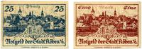 25 fenigów i 1 marka 24.12.1920, Chobienia, raze