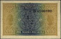 1/2 marki polskiej 09.12.1916, "Generał..." Seri