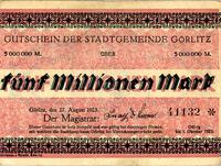 5 milionów marek 27.08.1923, Zgorzelec