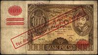 100 złotych 9.11.1934, Nadruk Generalnej Guberni