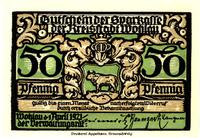 50 fenigów 1.04.1921, Wołów
