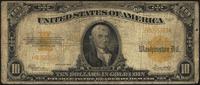 10 dolarów 1922, Gold Certificate, podpisy Speel
