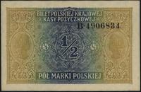 1/2 marki polskiej 09.12.1916, "Generał..." seri