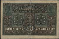 50 marek polskich 09.12.1916, "jenerał..." seria