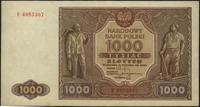 1.000 złotych 15.01.1946, seria R, piękne, Miłcz
