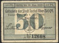 50 fenigów 1.04.1919, Pieczęć i podpisy