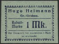 1 marka, Hugo-Heimann, piękne