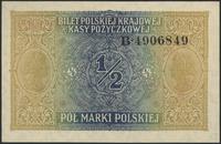 1/2 marki polskiej 09.12.1916, "Generał...", ser