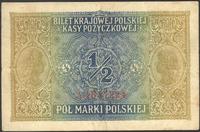 1/2 marki polskiej 9.12.1916, seria A, "jenerał.