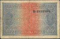 1 marka polska 9.12.1916, seria B, "Generał...",