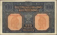 100 marek polskich 9.12.1916, seria A, "Generał.