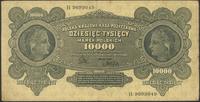 10.000 marek polskich 11.03.1922, seria H, z pra