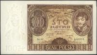 100 złotych 9.11.1934, Seria AV., znak wodny +x+