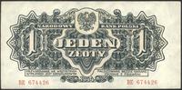 1 złoty 1944, seria BE, "...obowiązkowym", Miłcz