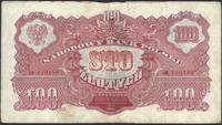 100 złotych 1944, seria AB, "...obowiązkowym", r