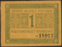 1 marka polska 31.01.1920, Wileński bilet bankow